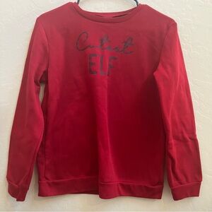 North Pole Trading Co. Girl’s Christmas Long Sleeve Pajama Top Sz L